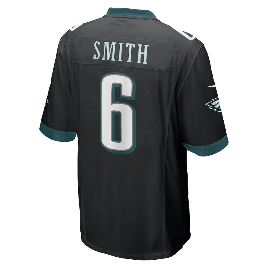 DeVonta Smith 6 Philadelphia Eagles Men Game Jersey - Black JS7877 nicesnker - Image 3