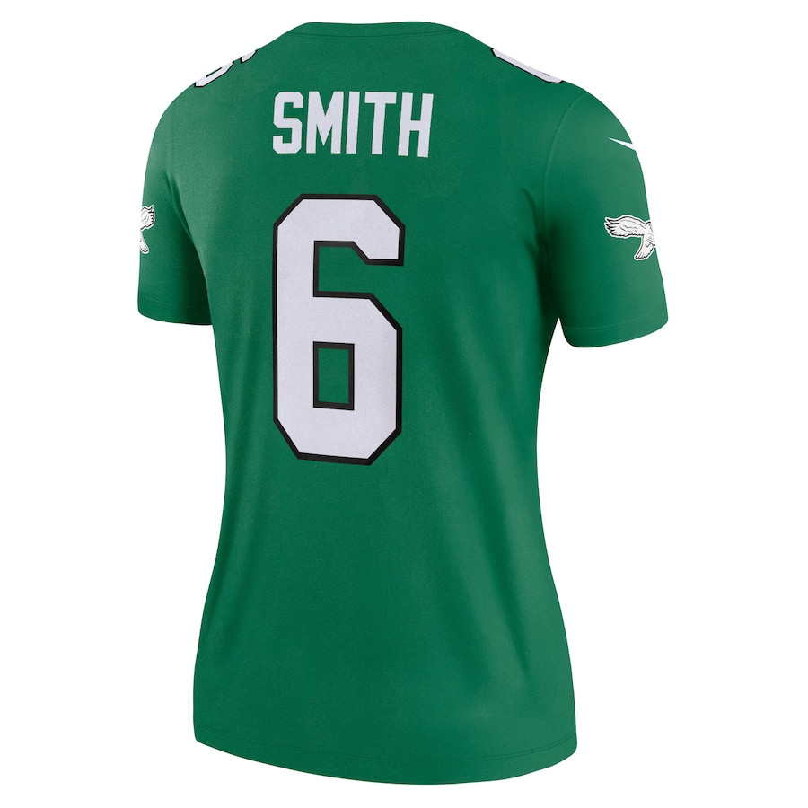 DeVonta Smith 6 Philadelphia Eagles Women Alternate Legend Player Jersey - Kelly Green JS4132 nicesnker - Image 3