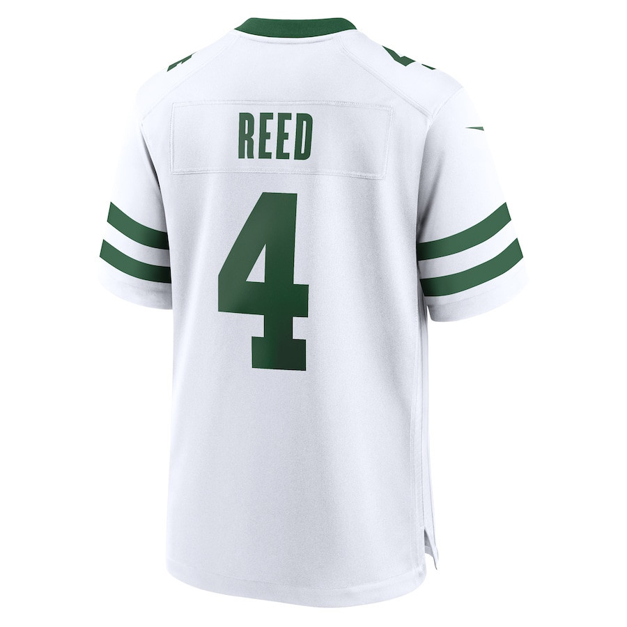 D.J. Reed 4 New York Jets Game Jersey - Men, Legacy White JS9540 nicesnker - Image 3