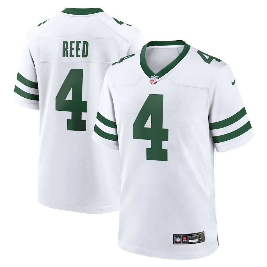 D.J. Reed 4 New York Jets Game Jersey - Men, Legacy White JS9540 nicesnker