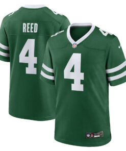 D.J. Reed 4 New York Jets Game Men Jersey - Legacy Green JS9404 nicesnker