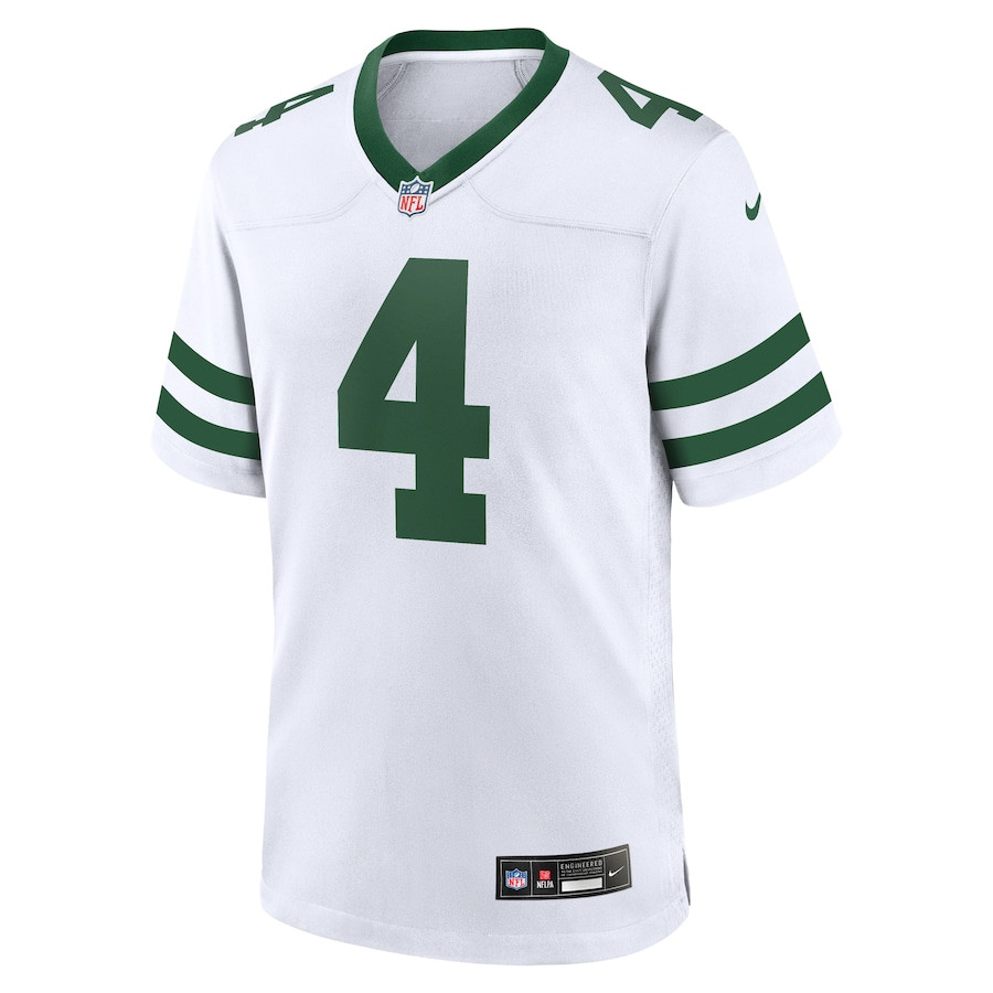 D.J. Reed 4 New York Jets Game Men Jersey - Legacy White JS4591 nicesnker - Image 2