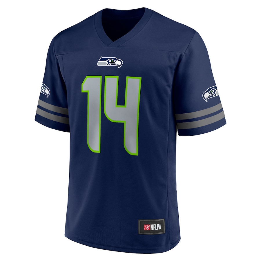 DK Metcalf 14 Seattle Seahawks Men Jersey - College Navy JS6856 nicesnker - Image 2