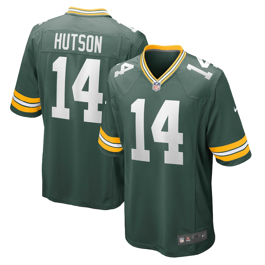 Don Hutson 14 Green Bay Packers Men Retired Jersey - Green JS8198 nicesnker