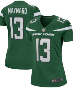 Don Maynard 13 New York Jets Women Game Retired Jersey - Gotham Green JS4926 nicesnker