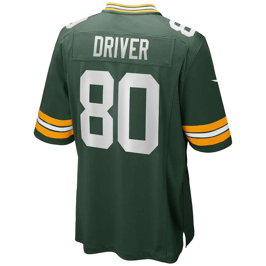 Donald Driver 80 Green Bay Packers Men Game Retired Jersey - Green JS3474 nicesnker - Image 3