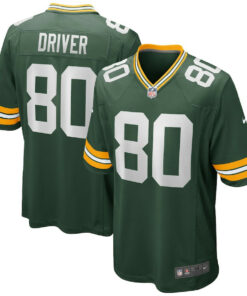 Donald Driver 80 Green Bay Packers Men Game Retired Jersey - Green JS3474 nicesnker