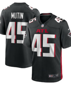 Donavan Mutin 45 Atlanta Falcons Game Men Jersey - Black JS7211 nicesnker