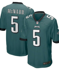 Donovan McNabb 5 Philadelphia Eagles Men Retired Jersey - Midnight Green JS2021 nicesnker