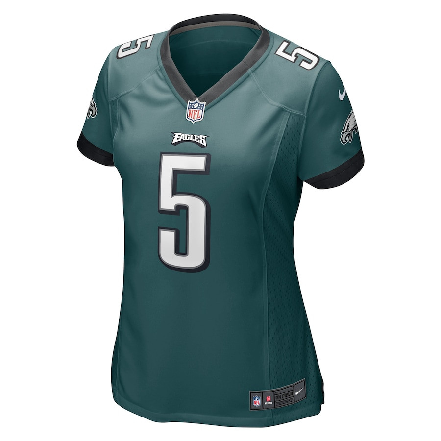 Donovan McNabb 5 Philadelphia Eagles Women Retired Jersey - Midnight Green JS3535 nicesnker - Image 2