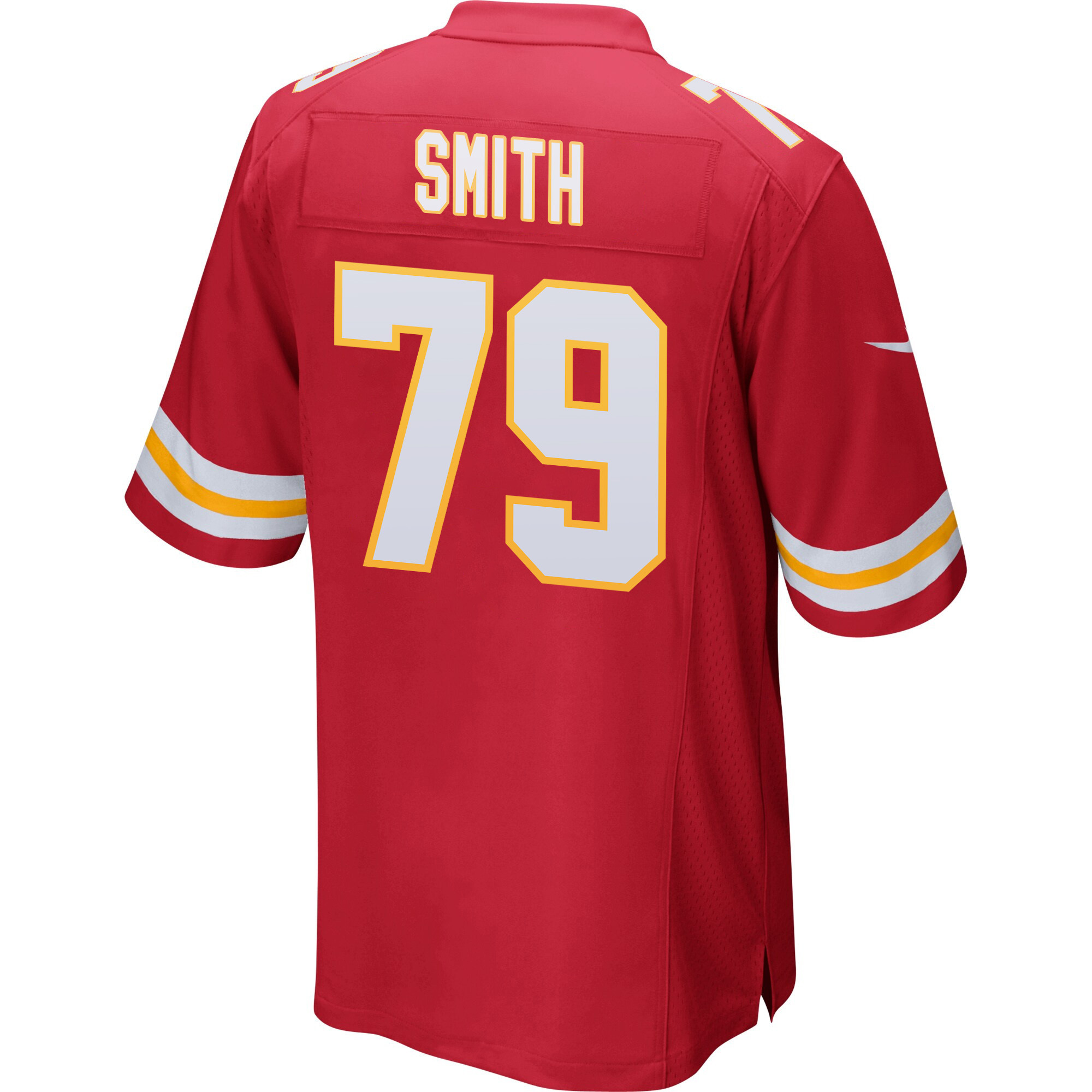 Donovan Smith 79 Kansas City Chiefs Super Bowl LVIII Champions 4 Stars Patch Game Men Jersey - Red JS6070 nicesnker - Image 3