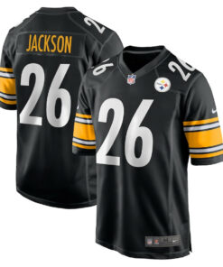 Donte Jackson 26 Pittsburgh Steelers Game Men Jersey - Black JS2057 nicesnker