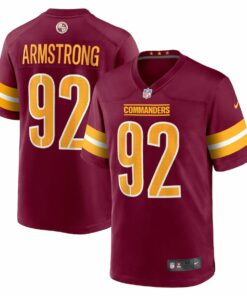 Dorance Armstrong 92 Washington Commanders Game Men Jersey - Burgundy JS7880 nicesnker