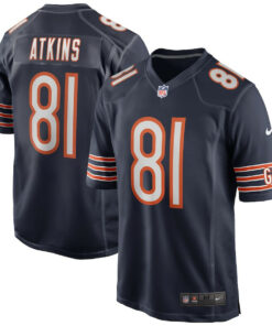 Doug Atkins 81 Chicago Bears Men Game Retired Jersey - Navy JS6764 nicesnker