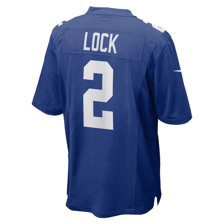 Drew Lock 2 New York Giants Team Game Men Jersey - Royal JS6034 nicesnker - Image 3