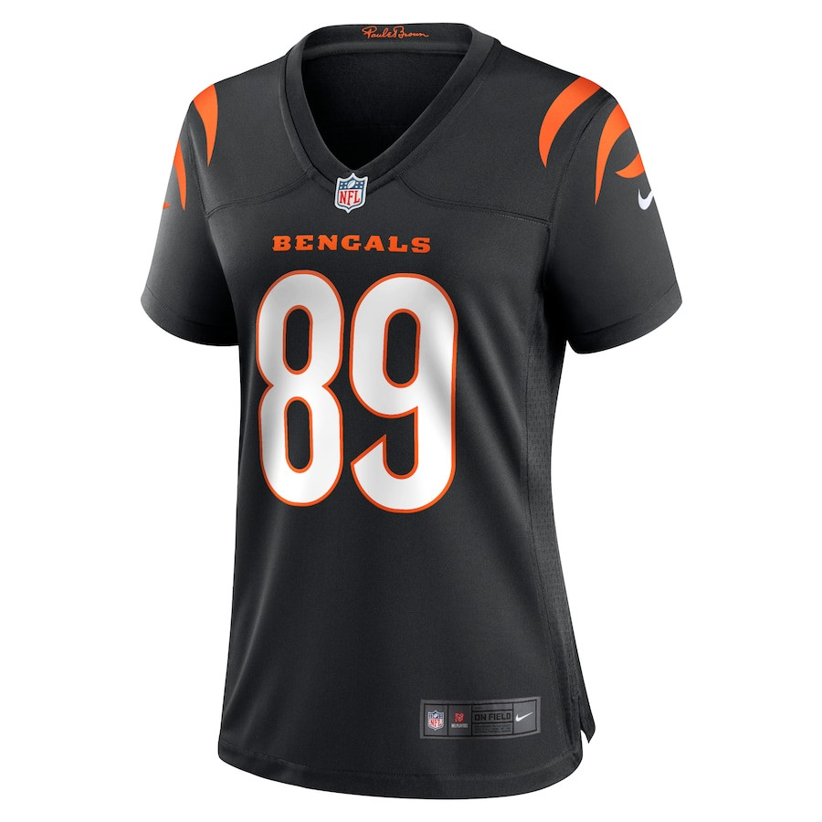 Drew Sample 89 Cincinnati Bengals Women Game Jersey - Black JS6787 nicesnker - Image 2