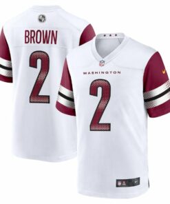 Dyami Brown 2 Washington Commanders Game Men Jersey - White JS3247 nicesnker
