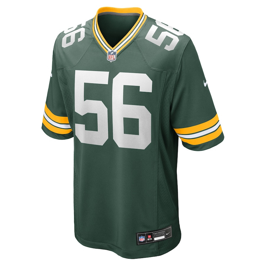 Edgerrin Cooper 56 Green Bay Packers Game Men Jersey - Green JS4909 nicesnker - Image 2