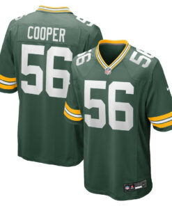 Edgerrin Cooper 56 Green Bay Packers Game Men Jersey - Green JS4909 nicesnker