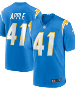 Eli Apple 41 Los Angeles Chargers Team Game Men Jersey - Powder Blue JS8496 nicesnker
