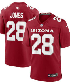 Elijah Jones 28 Arizona Cardinals Team Game Men Jersey - Cardinal JS1187 nicesnker