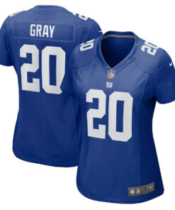 Eric Gray 20 New York Giants Women's Game Jersey - Royal JS8982 nicesnker