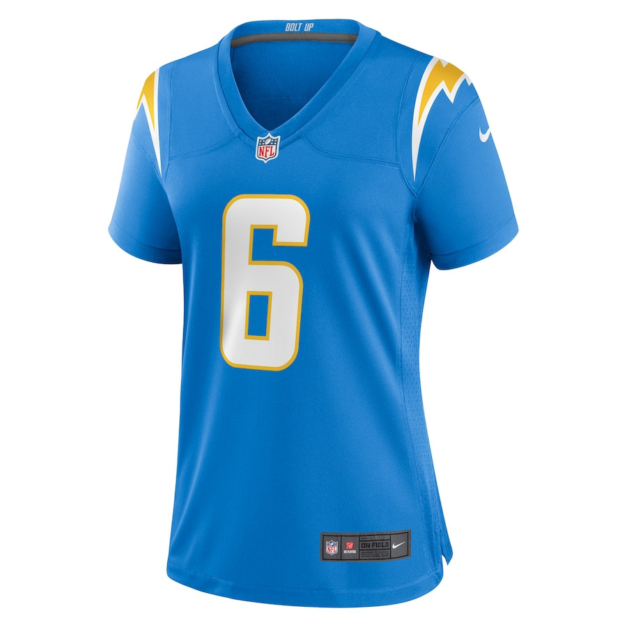 Eric Kendricks 6 Los Angeles Chargers Women Game Jersey - Powder Blue JS5120 nicesnker - Image 2