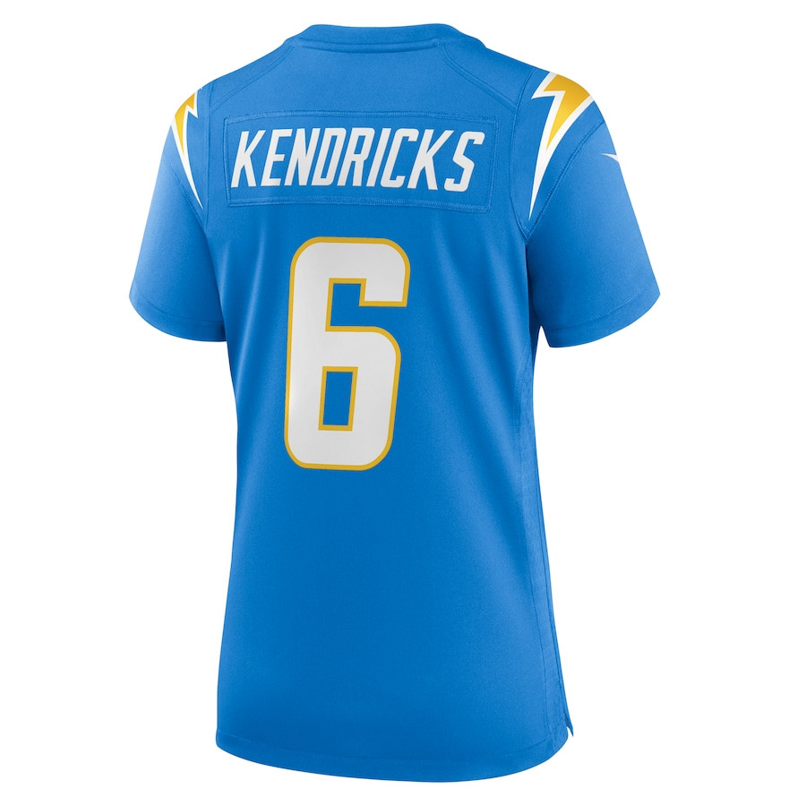 Eric Kendricks 6 Los Angeles Chargers Women Game Jersey - Powder Blue JS5120 nicesnker - Image 3