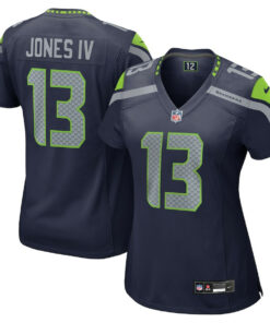 Ernest Jones IV 13 Seattle Seahawks Women's Game Jersey - College Navy JS5271 nicesnker