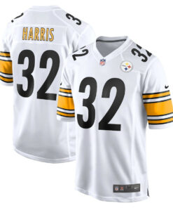 Franco Harris 32 Pittsburgh Steelers Men Retired Jersey - White JS3013 nicesnker