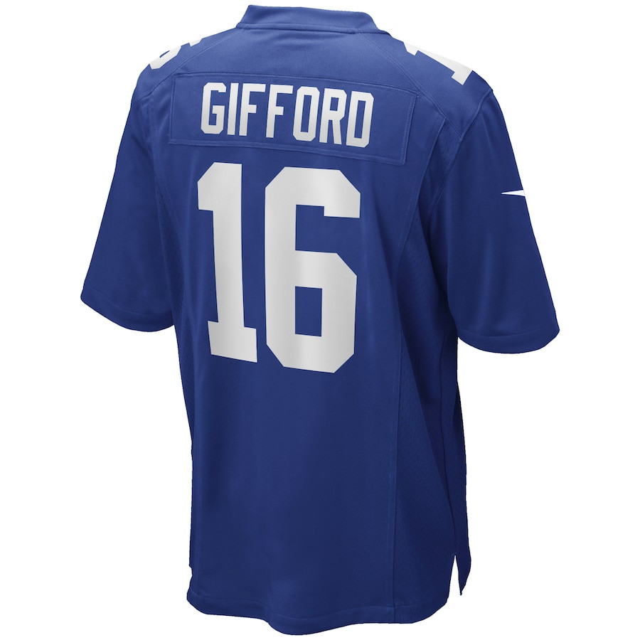Frank Gifford 16 New York Giants Men Game Retired Jersey - Royal JS8542 nicesnker - Image 3