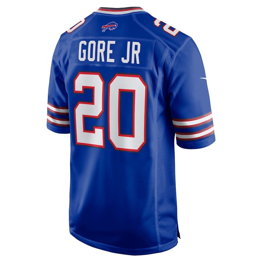 Frank Gore Jr. 20 Buffalo Bills Game Men Jersey - Royal JS6166 nicesnker - Image 3