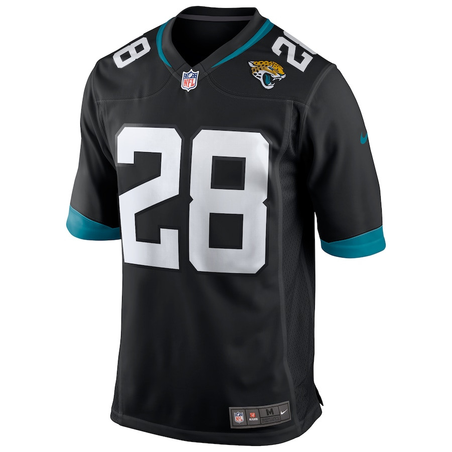 Fred Taylor 28 Jacksonville Jaguars Men Game Retired Jersey - Black JS2850 nicesnker - Image 2