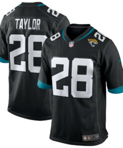 Fred Taylor 28 Jacksonville Jaguars Men Game Retired Jersey - Black JS2850 nicesnker