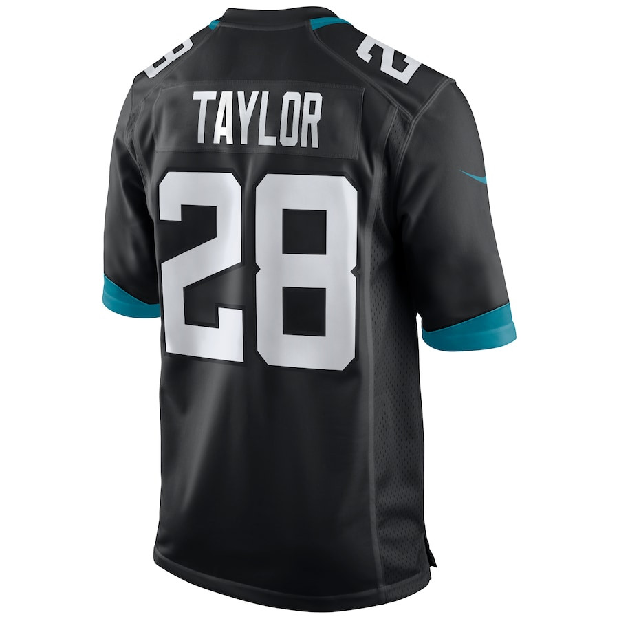 Fred Taylor 28 Jacksonville Jaguars Men Game Retired Jersey - Black JS2850 nicesnker - Image 3
