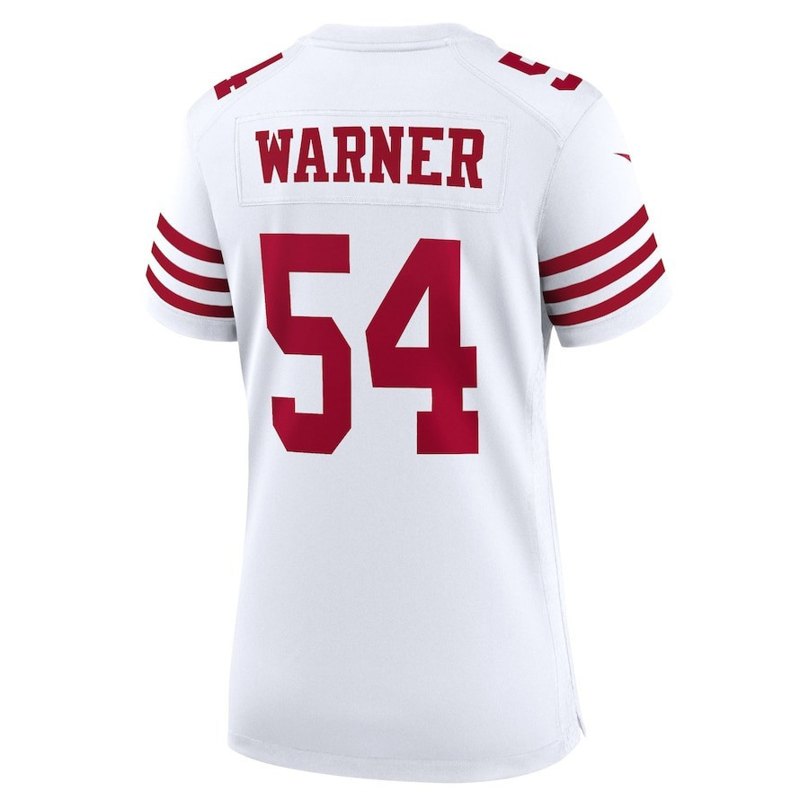 Fred Warner 54 San Francisco 49ers All-Pro Fred Women Game Jersey - White JS6502 nicesnker - Image 3