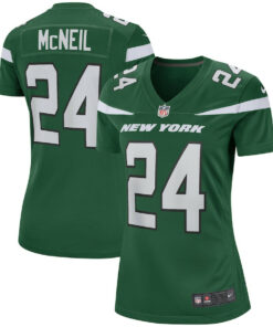 Freeman McNeil 24 New York Jets Women Game Retired Jersey - Gotham Green JS1497 nicesnker