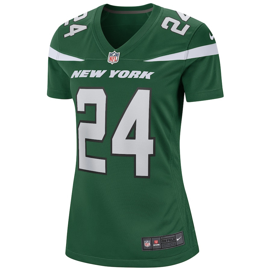 Freeman McNeil 24 New York Jets Women Game Retired Jersey - Gotham Green JS1497 nicesnker - Image 2