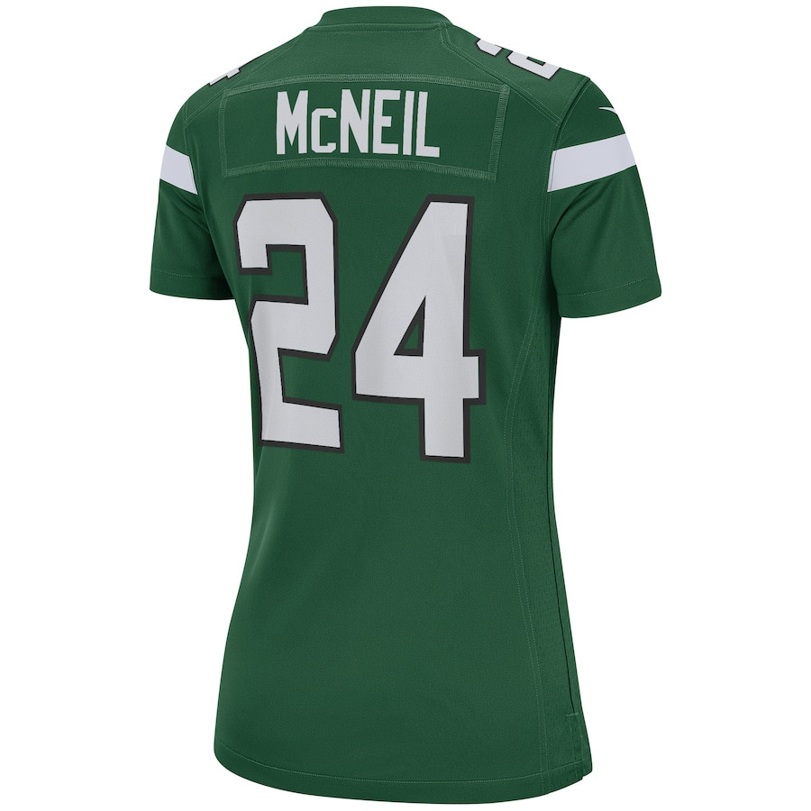 Freeman McNeil 24 New York Jets Women Game Retired Jersey - Gotham Green JS1497 nicesnker - Image 3