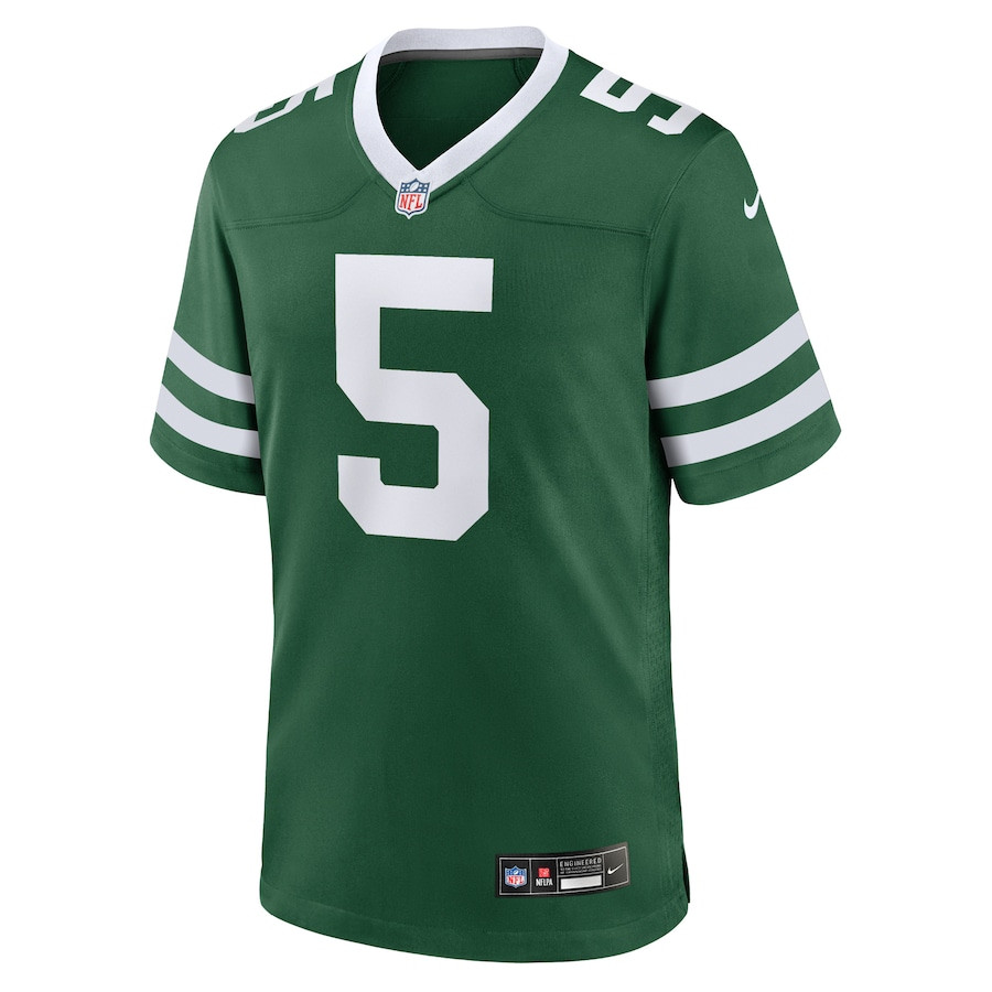 Garrett Wilson 5 New York Jets Game Men Jersey - Legacy Green JS1897 nicesnker - Image 2