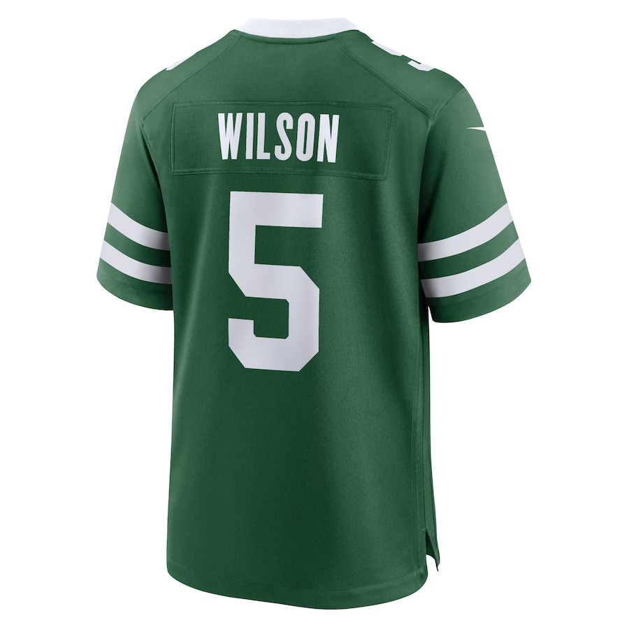 Garrett Wilson 5 New York Jets Game Men Jersey - Legacy Green JS1897 nicesnker - Image 3