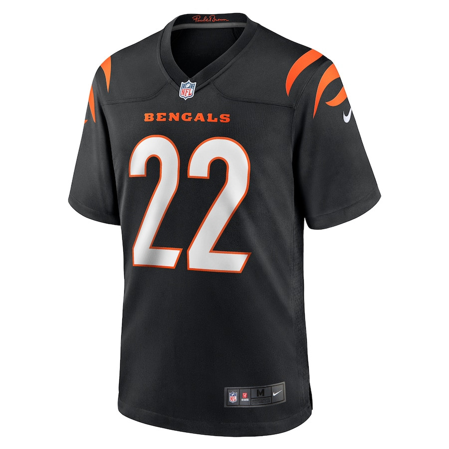 Geno Stone 22 Cincinnati Bengals Game Men Jersey - Black JS5943 nicesnker - Image 2
