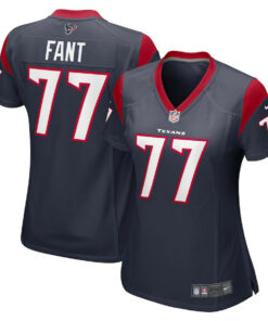 George Fant 77 Houston Texans Women Game Jersey - Navy JS8054 nicesnker