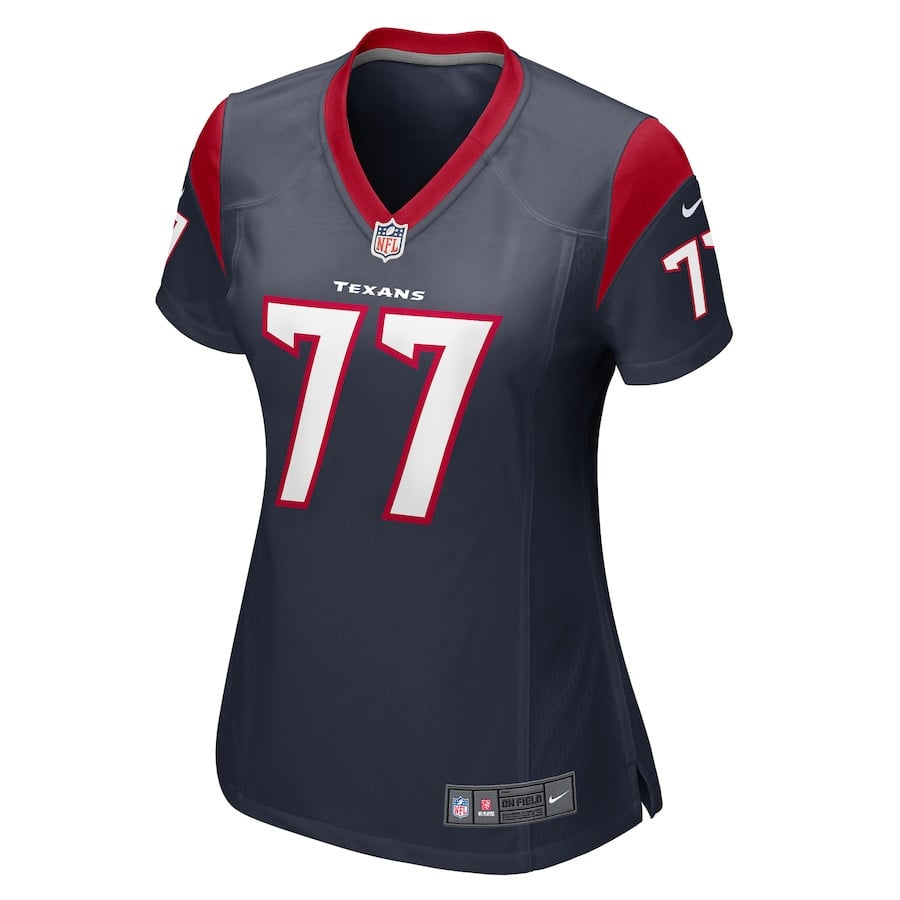 George Fant 77 Houston Texans Women Game Jersey - Navy JS8054 nicesnker - Image 2