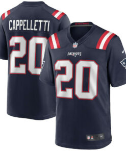 Gino Cappelletti 20 New England Patriots Men Game Retired Jersey - Navy JS2661 nicesnker