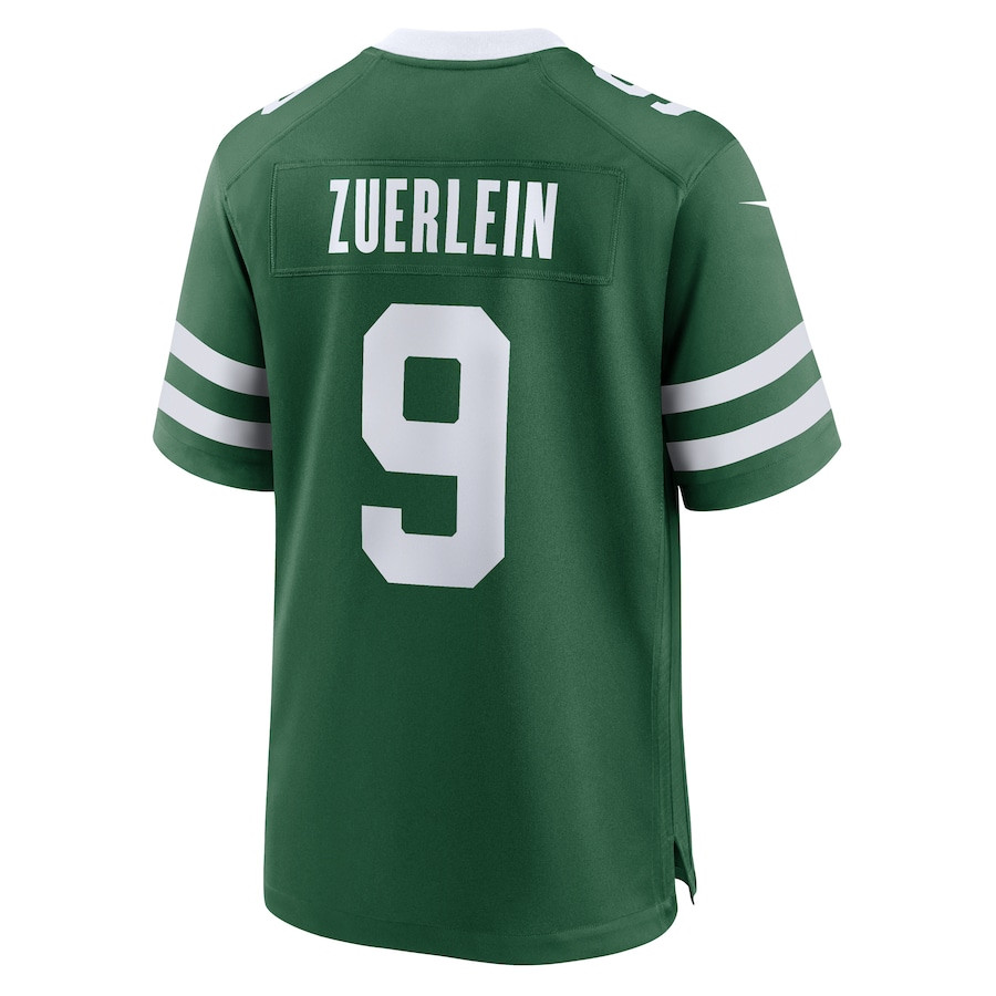 Greg Zuerlein 9 New York Jets Team Game Men Jersey - Legacy Green JS3767 nicesnker - Image 3