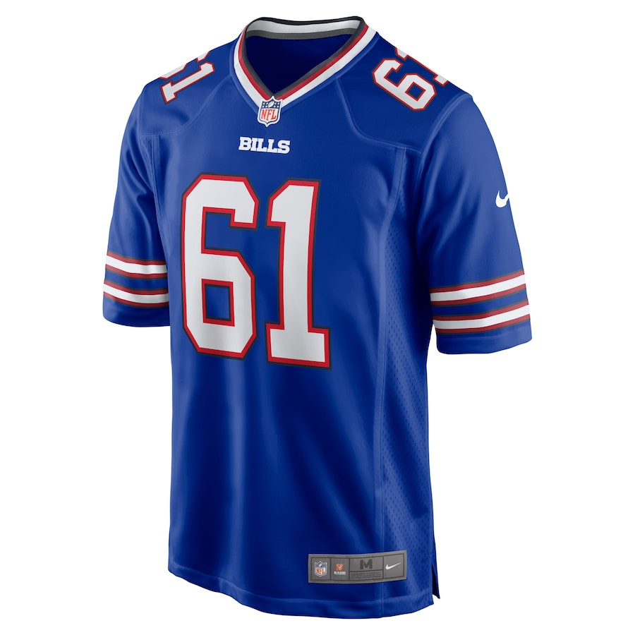 Gunner Britton 61 Buffalo Bills Game Men Jersey - Royal JS6642 nicesnker - Image 2
