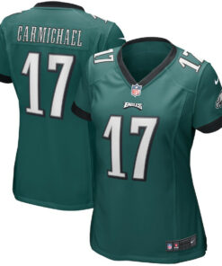 Harold Carmichael 17 Philadelphia Eagles Women Game Retired Jersey - Midnight Green JS8192 nicesnker