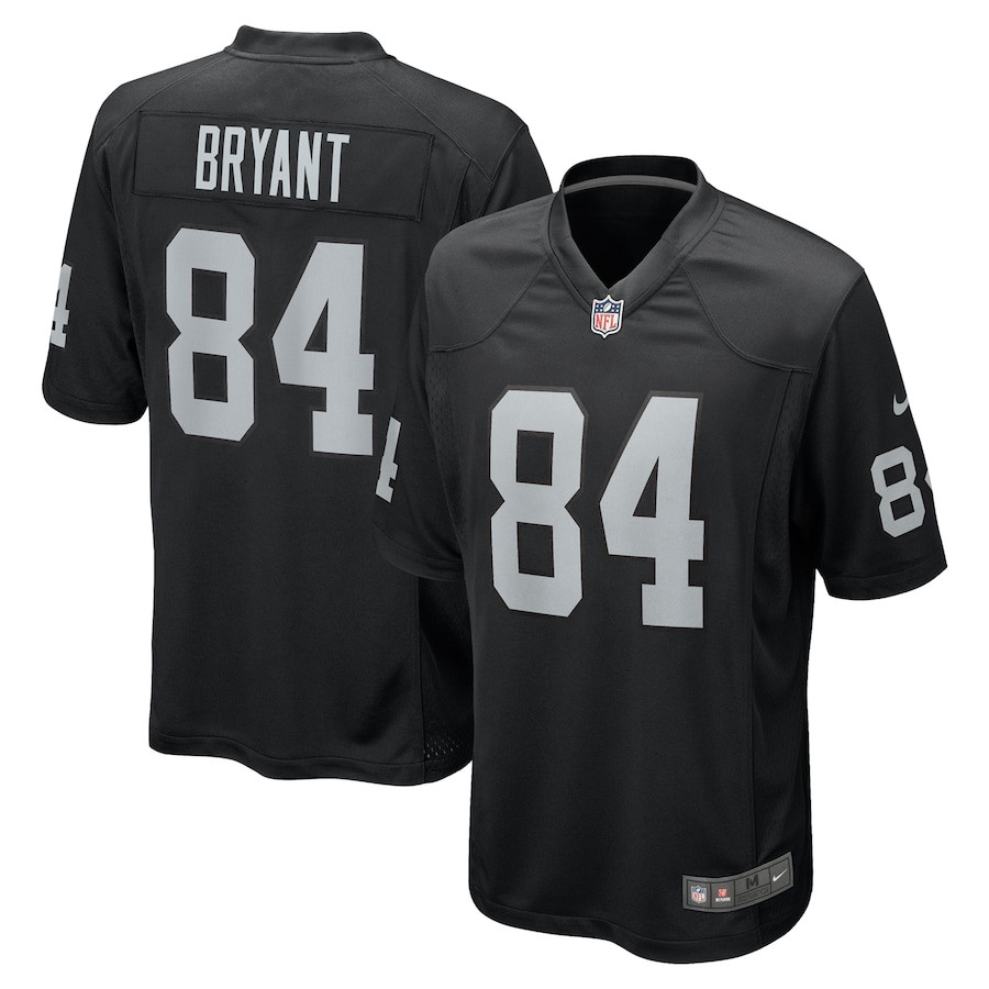 Harrison Bryant 84 Las Vegas Raiders Team Game Men Jersey - Black JS1115 nicesnker