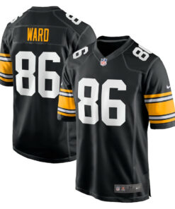 Hines Ward 86 Pittsburgh Steelers Men Retired Jersey - Black JS3297 nicesnker